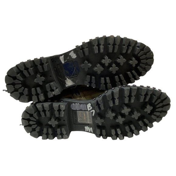 Dolce Vita Prest Lace Up Boot Camo Grunge Combat Moto Studded Streetwear Y2K 7 - Picture 6 of 7